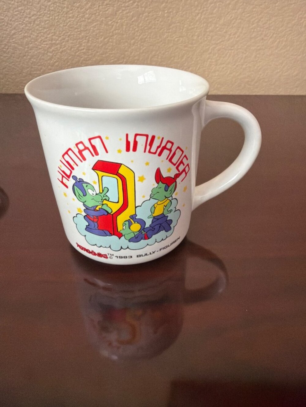 1983 Astrosniks Coffee Mugs Bully Figuren Star Power Korea Set of 4 - Picture 8 of 15
